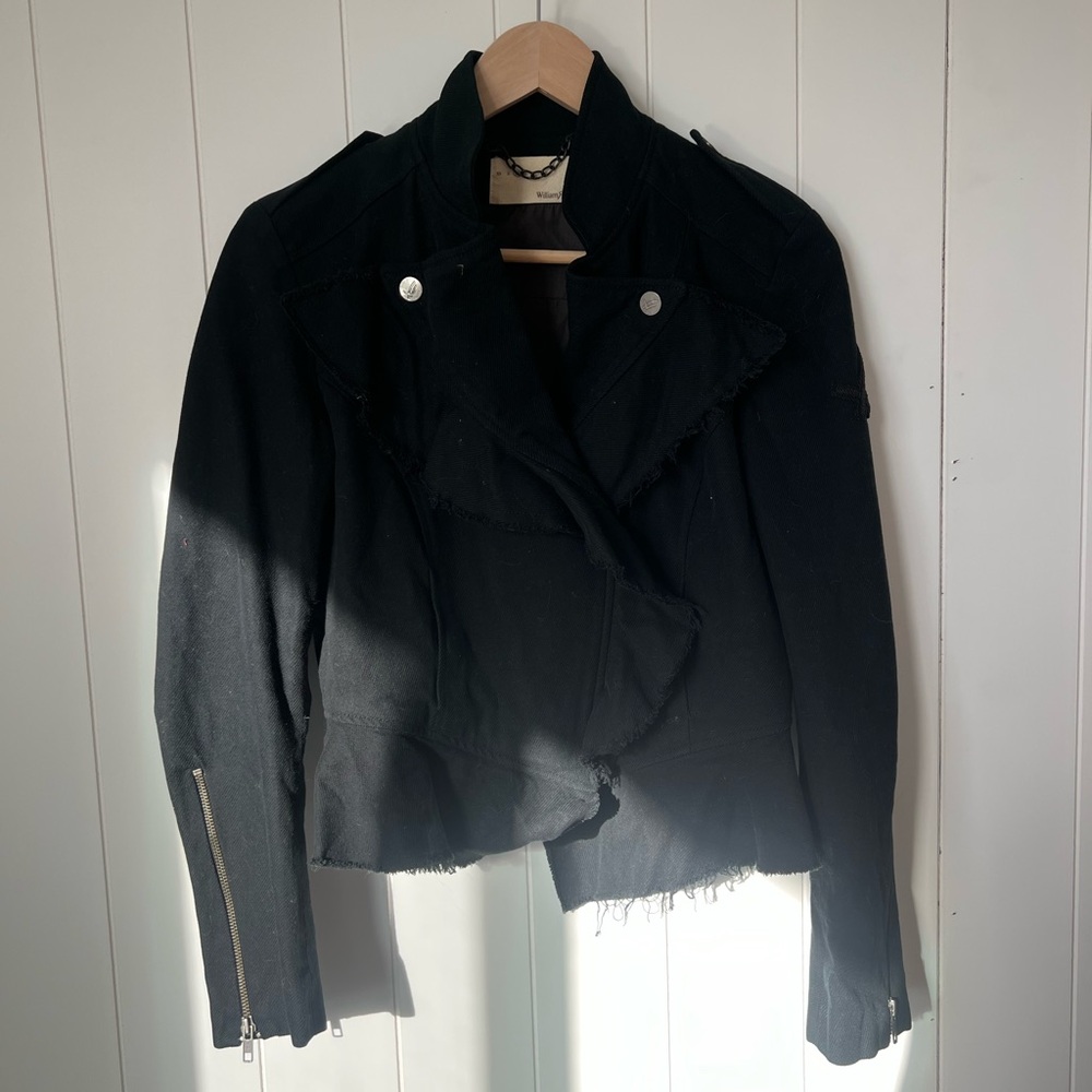 WilliamRast Asymmetrical Zip Motto Jacket